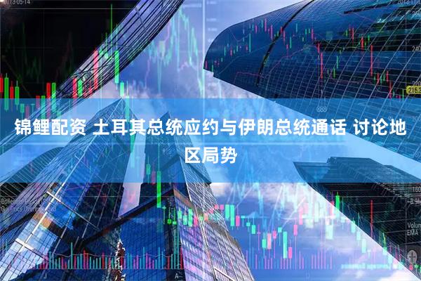 锦鲤配资 土耳其总统应约与伊朗总统通话 讨论地区局势