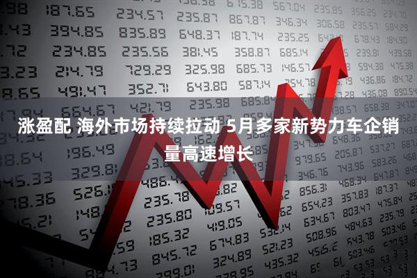 涨盈配 海外市场持续拉动 5月多家新势力车企销量高速增长